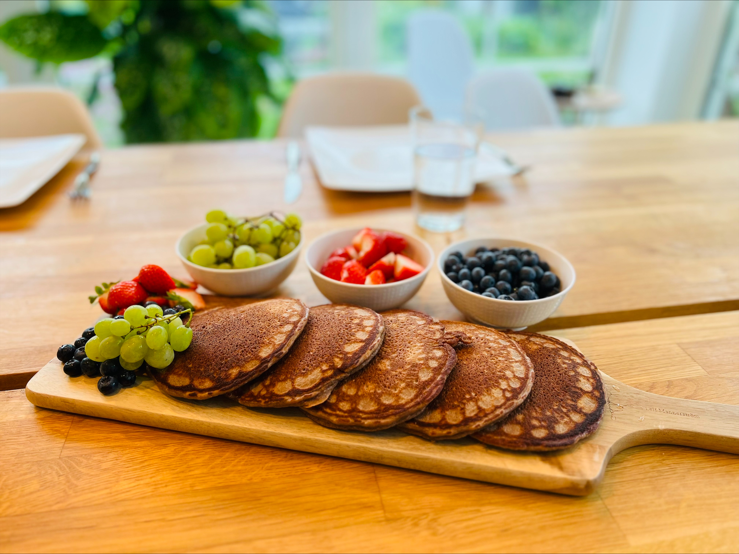 Amerikanska proteinpannkakor