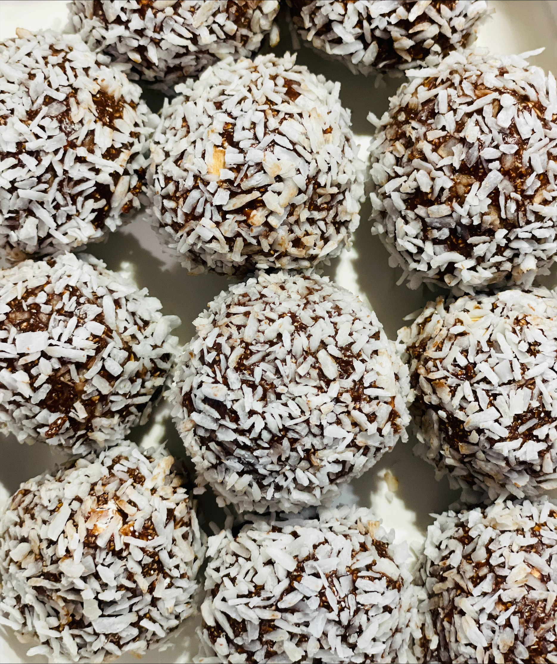 Proteinbollar med choklad